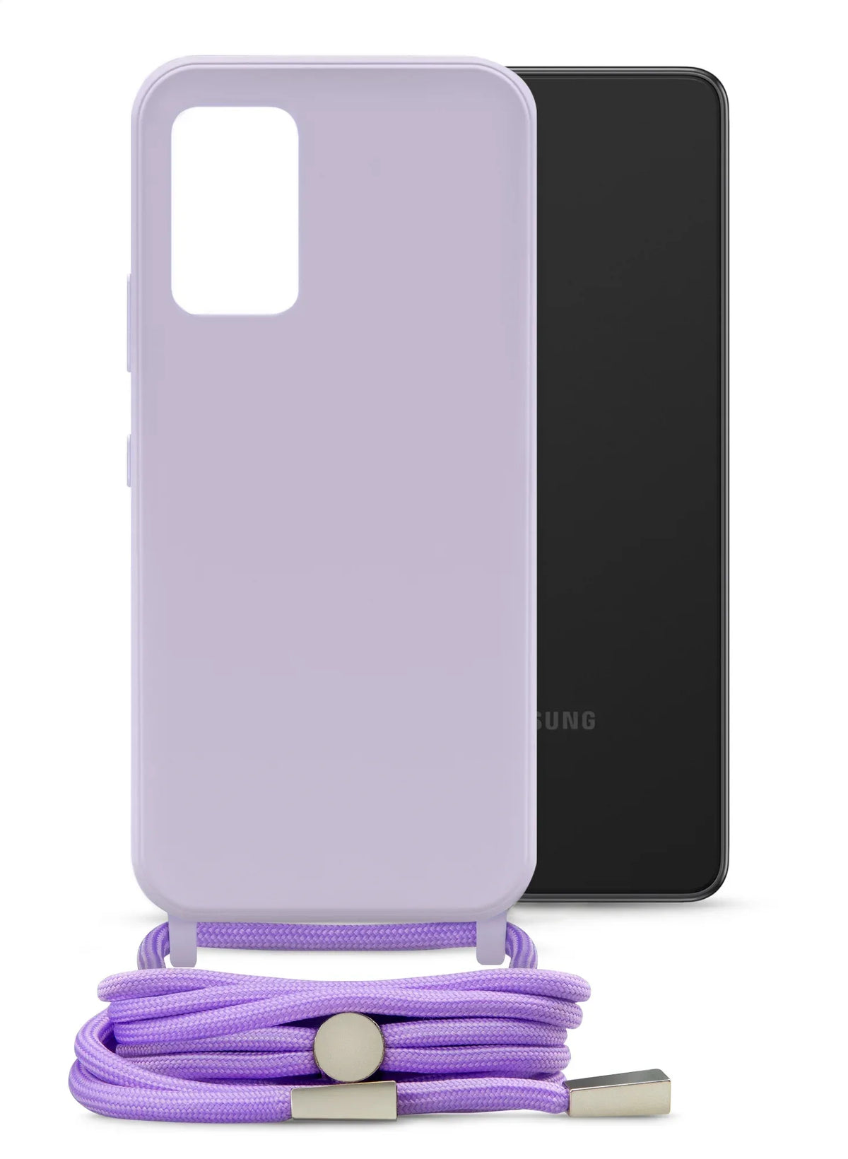 Mobilize Lanyard Gelly Case For Samsung Galaxy A53 5G Pastel Purple - Essentify