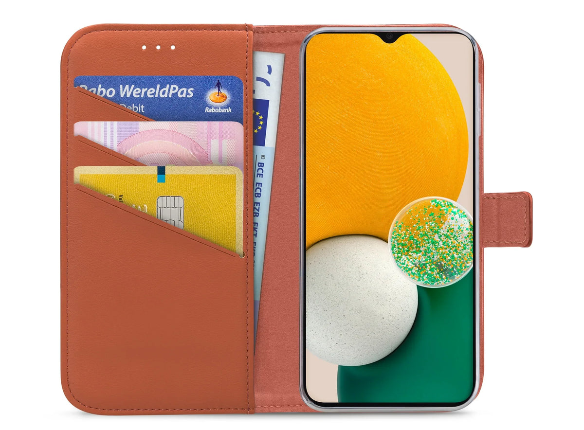 My Style Flex Wallet For Samsung Galaxy A04S/A13 5G Rust Red - Essentify