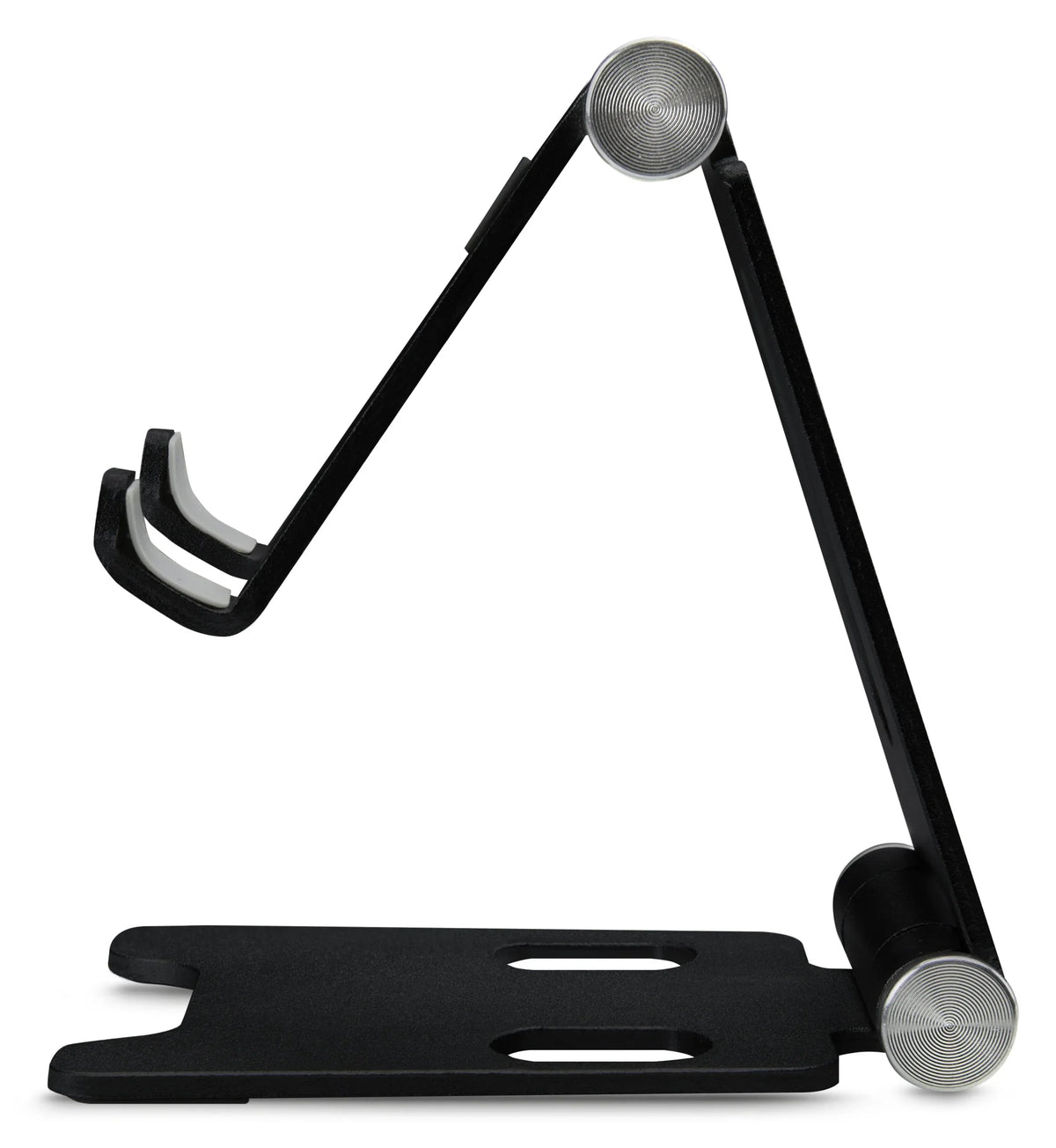 Mobilize Foldable Aluminium Phone Holder Black - Essentify
