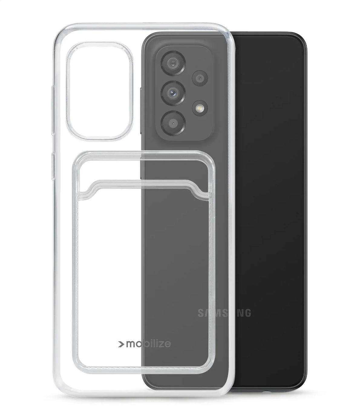 Mobilize Gelly Card Case Samsung Galaxy A13 4G Clear - Essentify