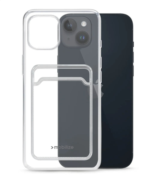 Mobilize Gelly Card Case Apple Iphone 14 Plus Clear - Essentify