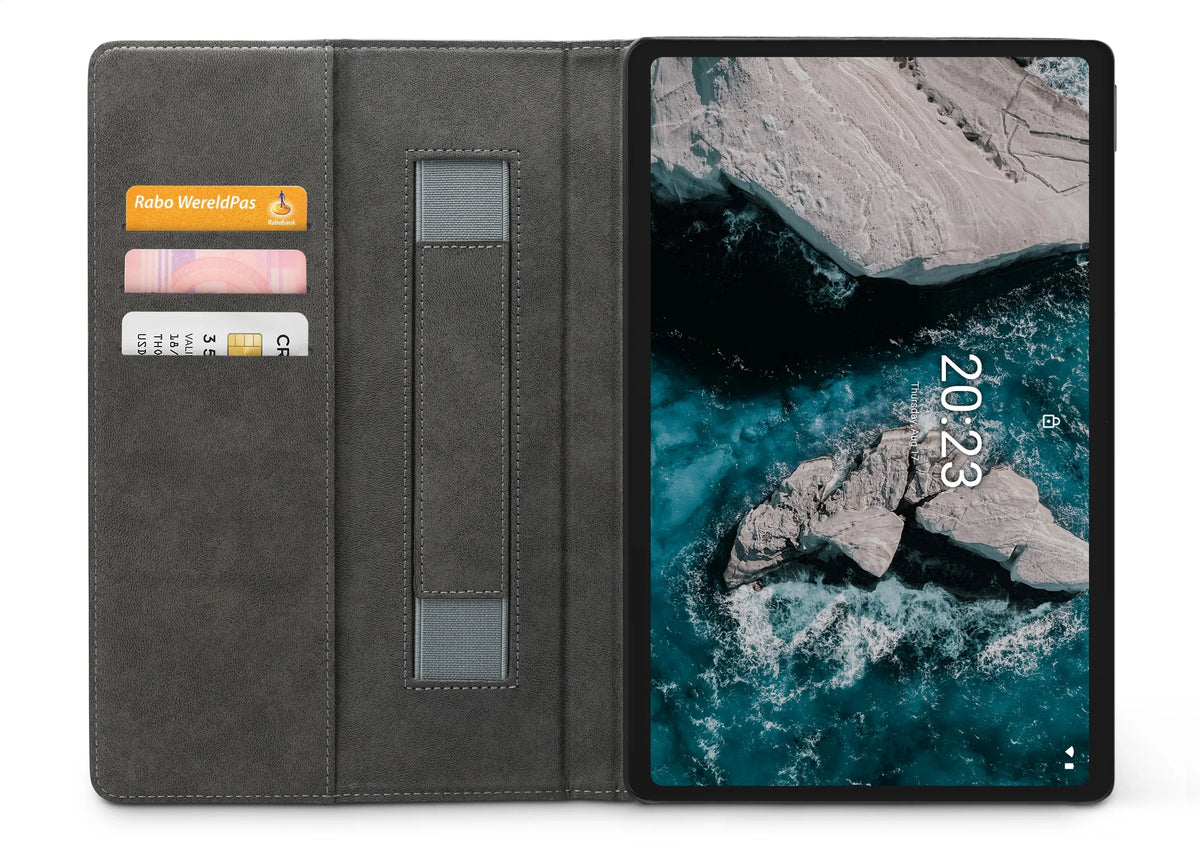 Mobilize Premium Folio Case Nokia T21 10.4 Black - Essentify