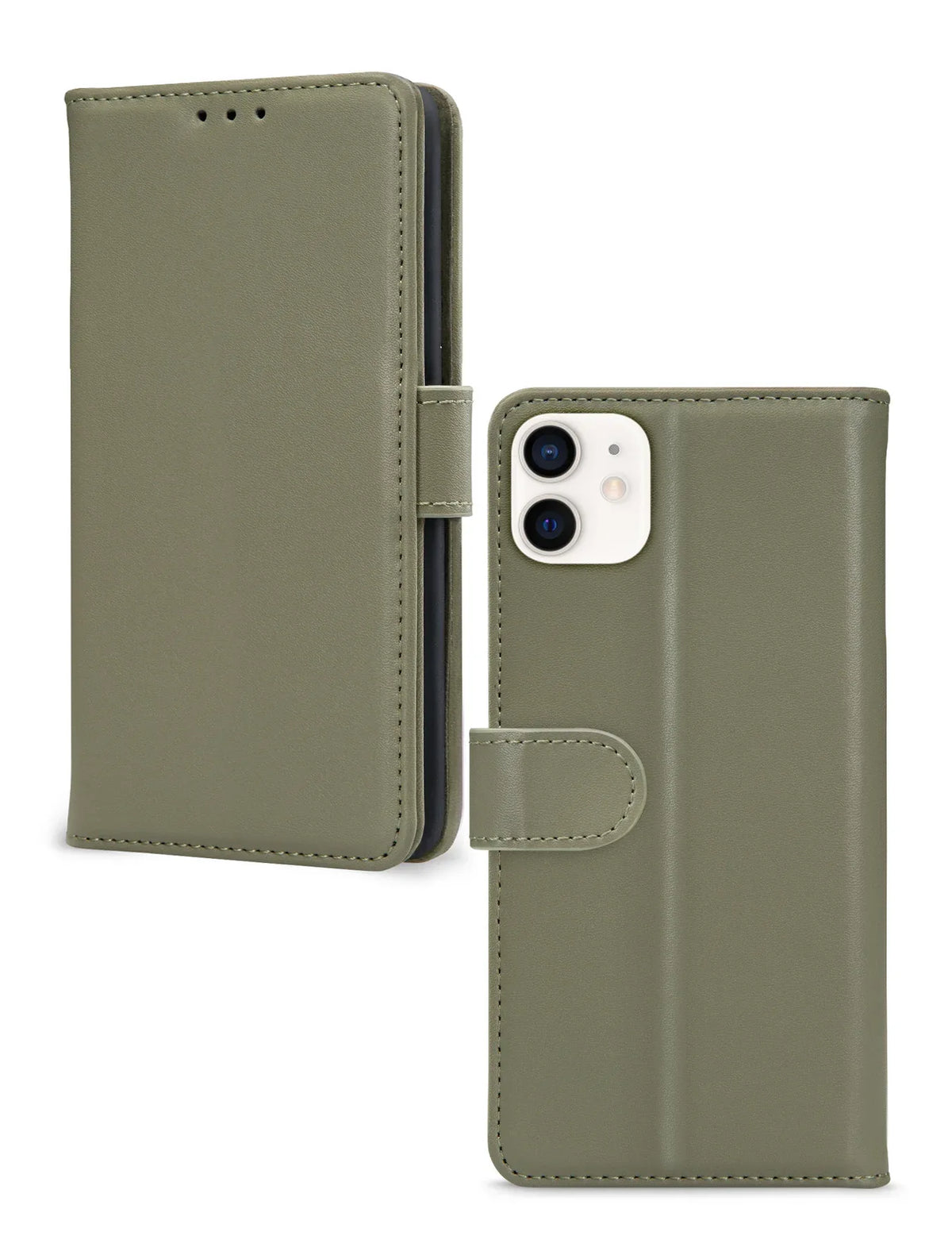 Mobilize Premium Gelly Wallet Book Case Apple Iphone 12/12 Pro Green - Essentify