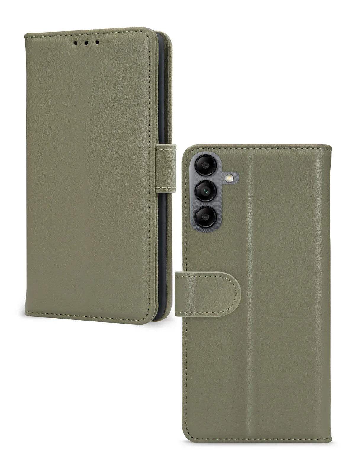 Mobilize Premium Gelly Wallet Book Case Samsung Galaxy A04S/A13 5G Green - Essentify