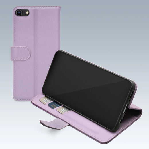 Mobilize Premium Gelly Wallet Book Case Apple Iphone 6/6S/7/8/Se (2020/2022) Purple - Essentify
