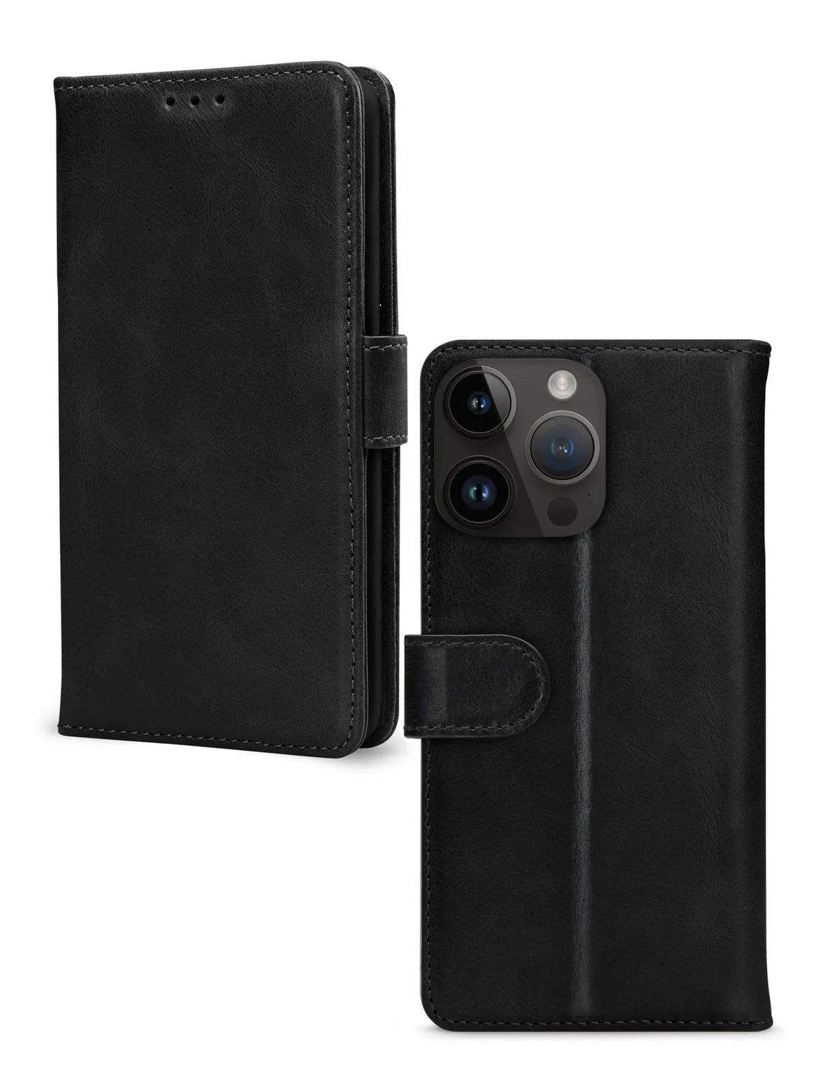 Mobilize Premium Gelly Wallet Book Case Apple Iphone 14 Pro Black - Essentify