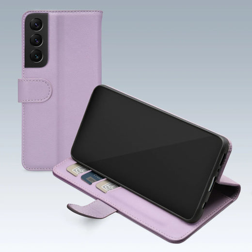 Mobilize Premium Gelly Wallet Book Case Samsung Galaxy S22 5G Purple - Essentify
