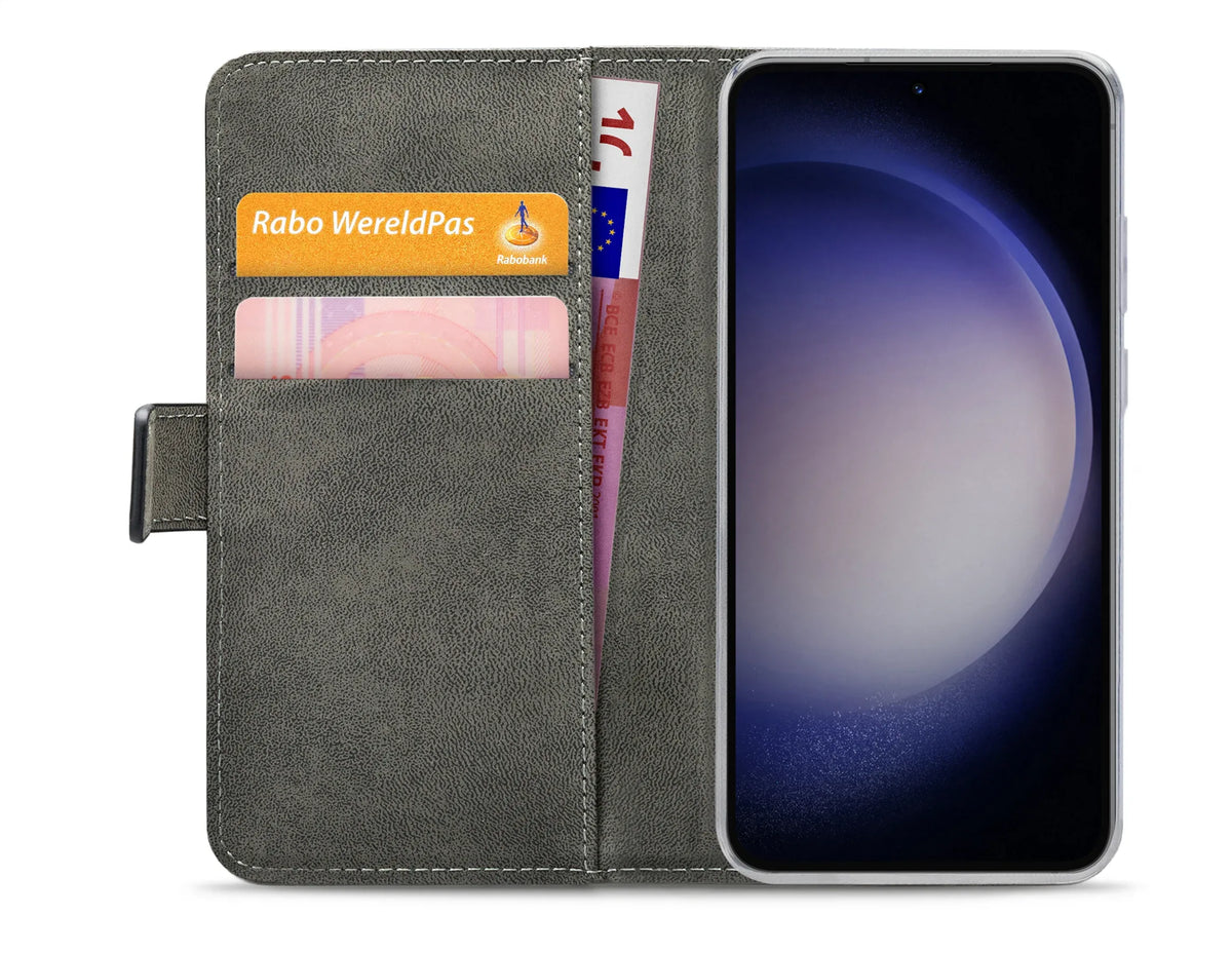 Mobilize Classic Gelly Wallet Book Case Samsung Galaxy S23+ 5G Black - Essentify