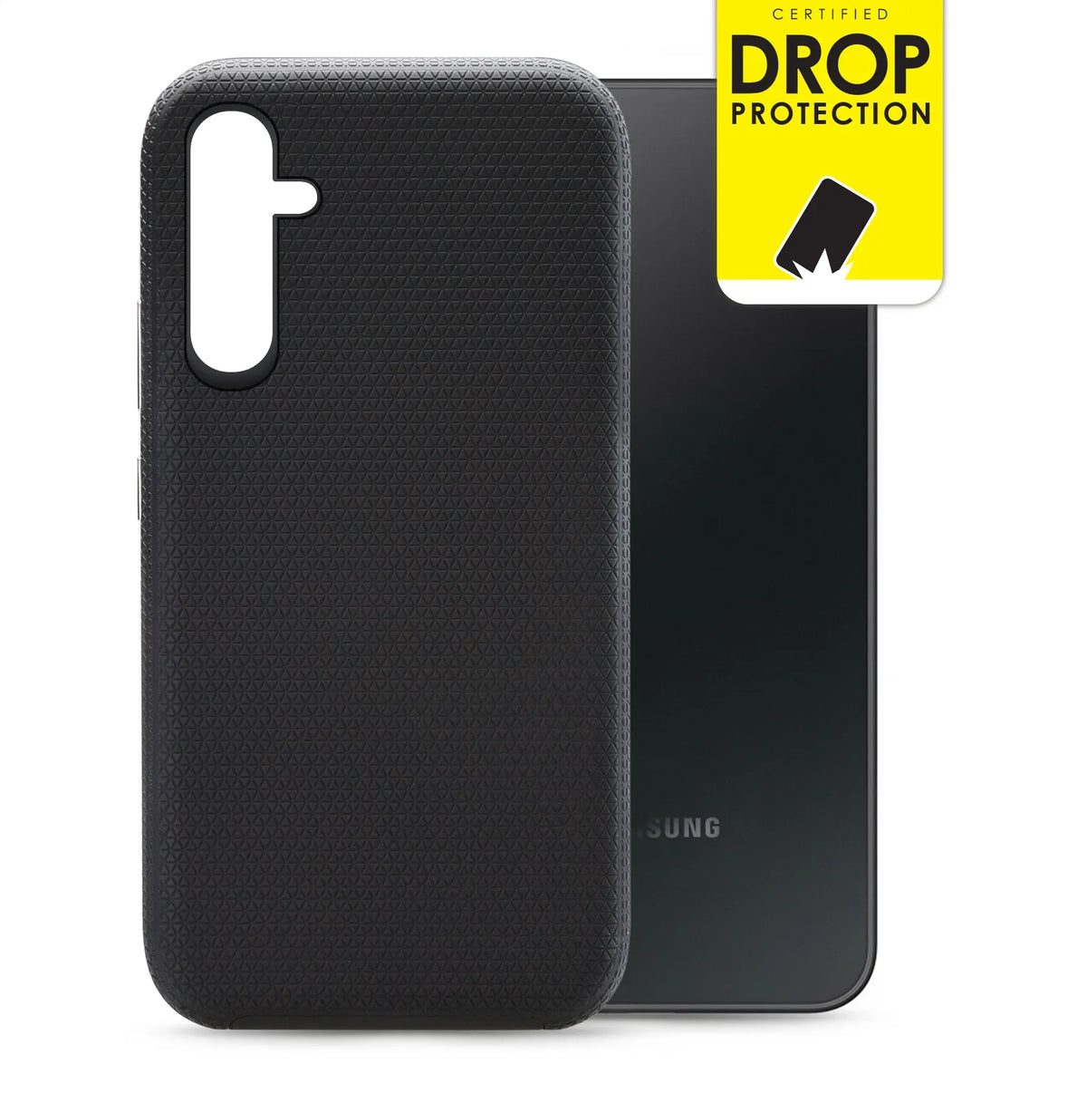 My Style Tough Case For Samsung Galaxy A34 5G Black - Essentify
