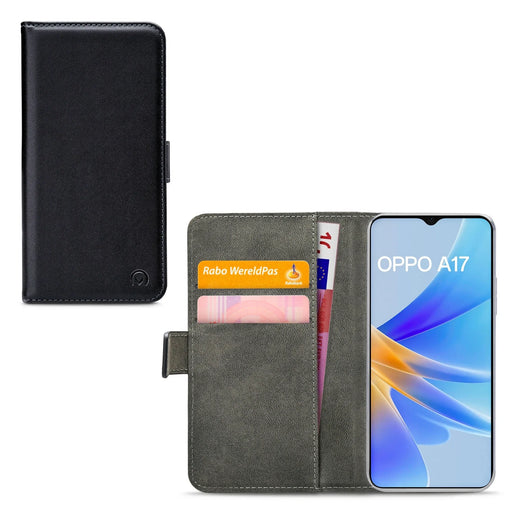 Mobilize Classic Gelly Wallet Book Case Oppo A17 Black - Essentify