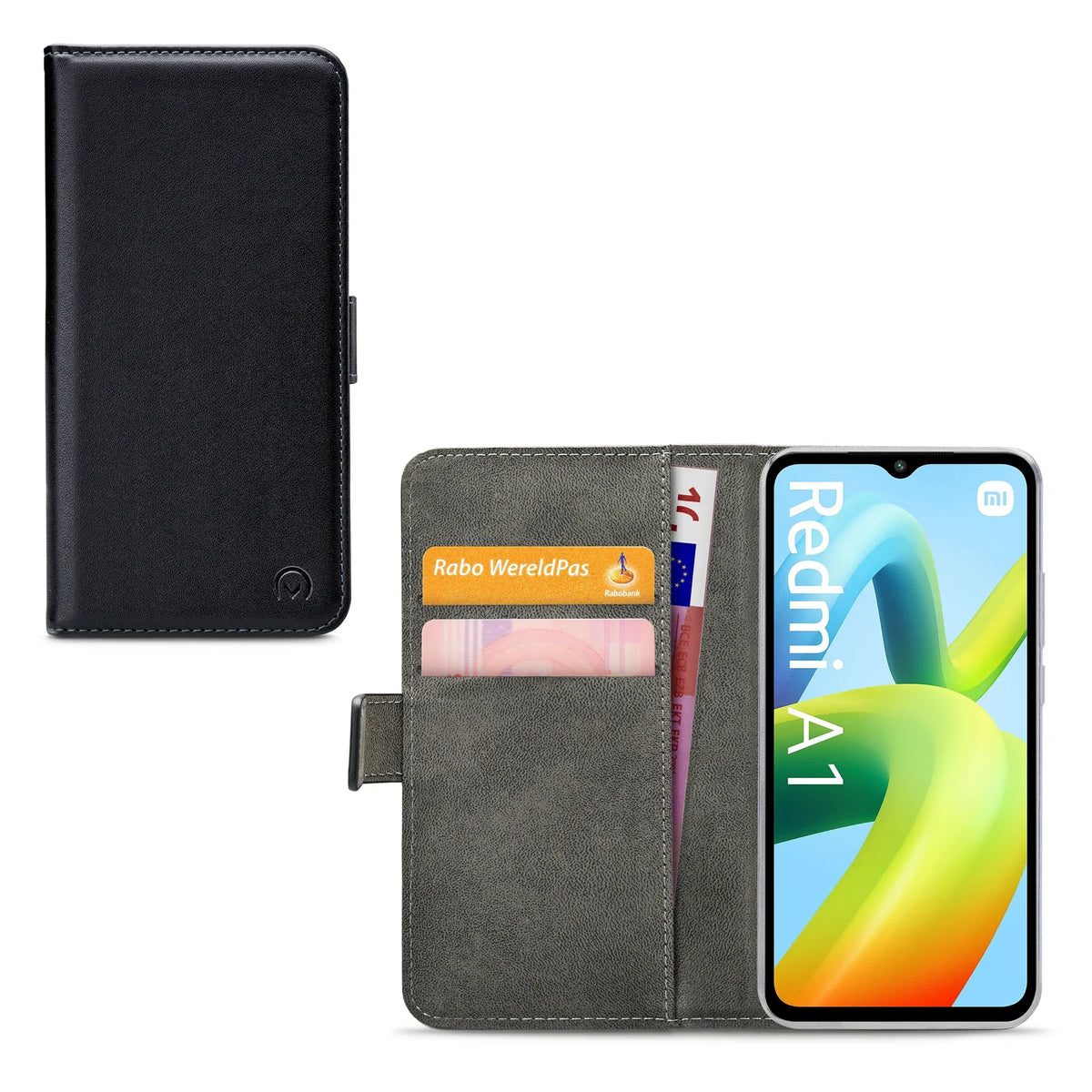 Mobilize Classic Gelly Wallet Book Case Xiaomi Redmi A1/A2 4G Black - Essentify