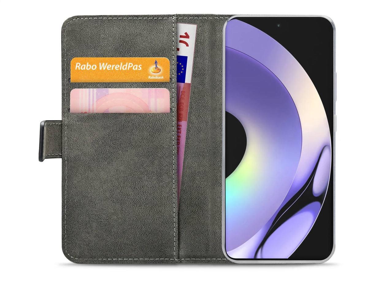 Mobilize Classic Gelly Wallet Book Case Realme 10 Pro+ 5G Black - Essentify