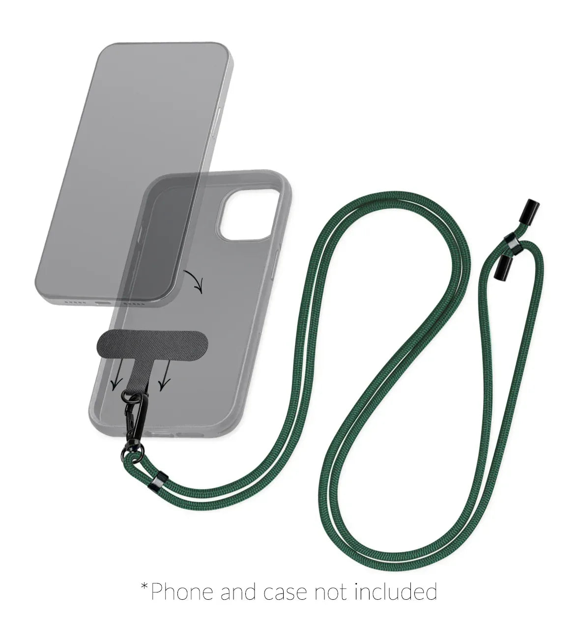 Mobilize Nylon Lanyard Green - Essentify