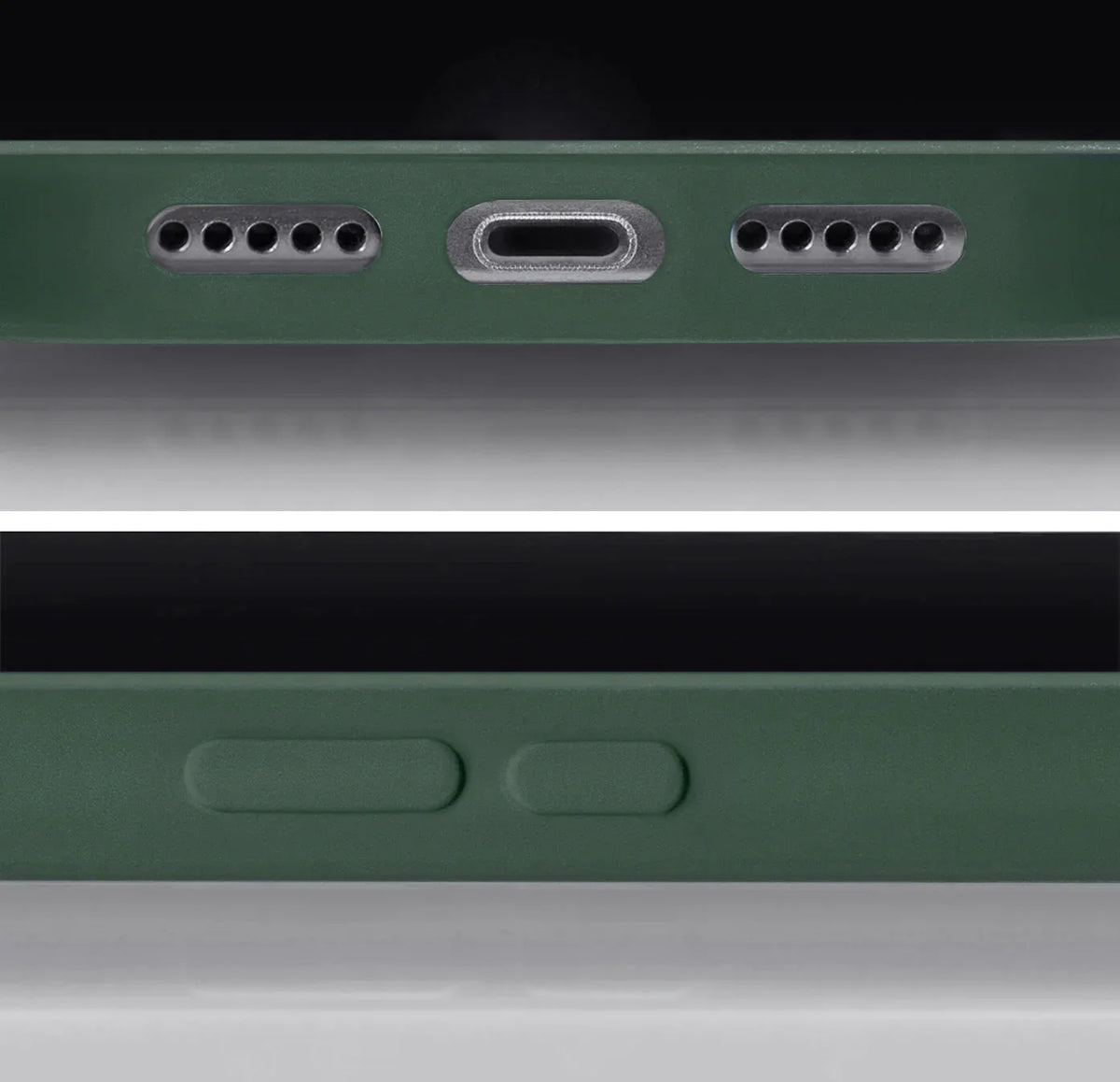 Mobilize Rubber Gelly Case Samsung Galaxy A14 4G/5G Matt Green - Essentify