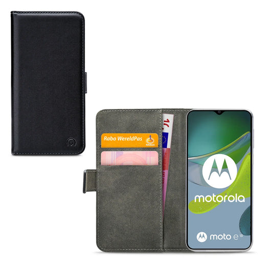 Mobilize Classic Gelly Wallet Book Case Motorola Moto E13 4G Black - Essentify