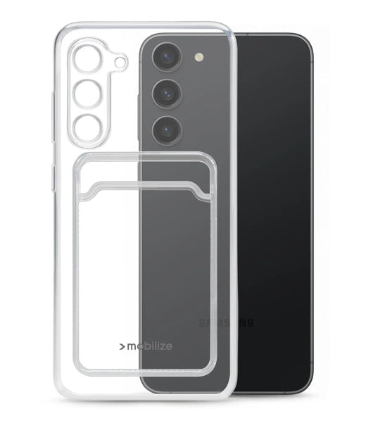 Mobilize Gelly Card Case Samsung Galaxy S23+ 5G Clear - Essentify
