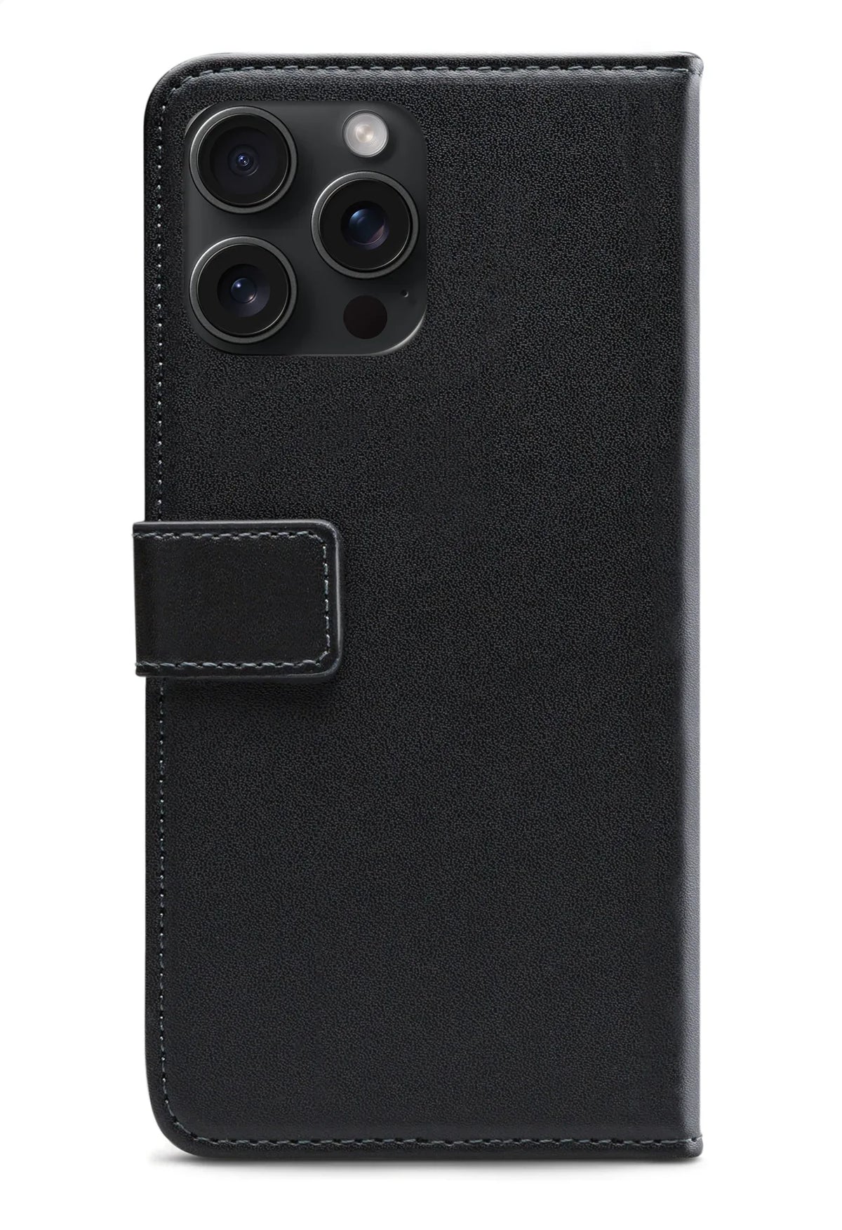 Mobilize Classic Gelly Wallet Book Case Apple Iphone 15 Pro Max Black - Essentify