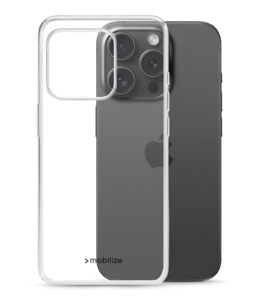 Mobilize Gelly Case Apple Iphone 15 Pro Clear - Essentify