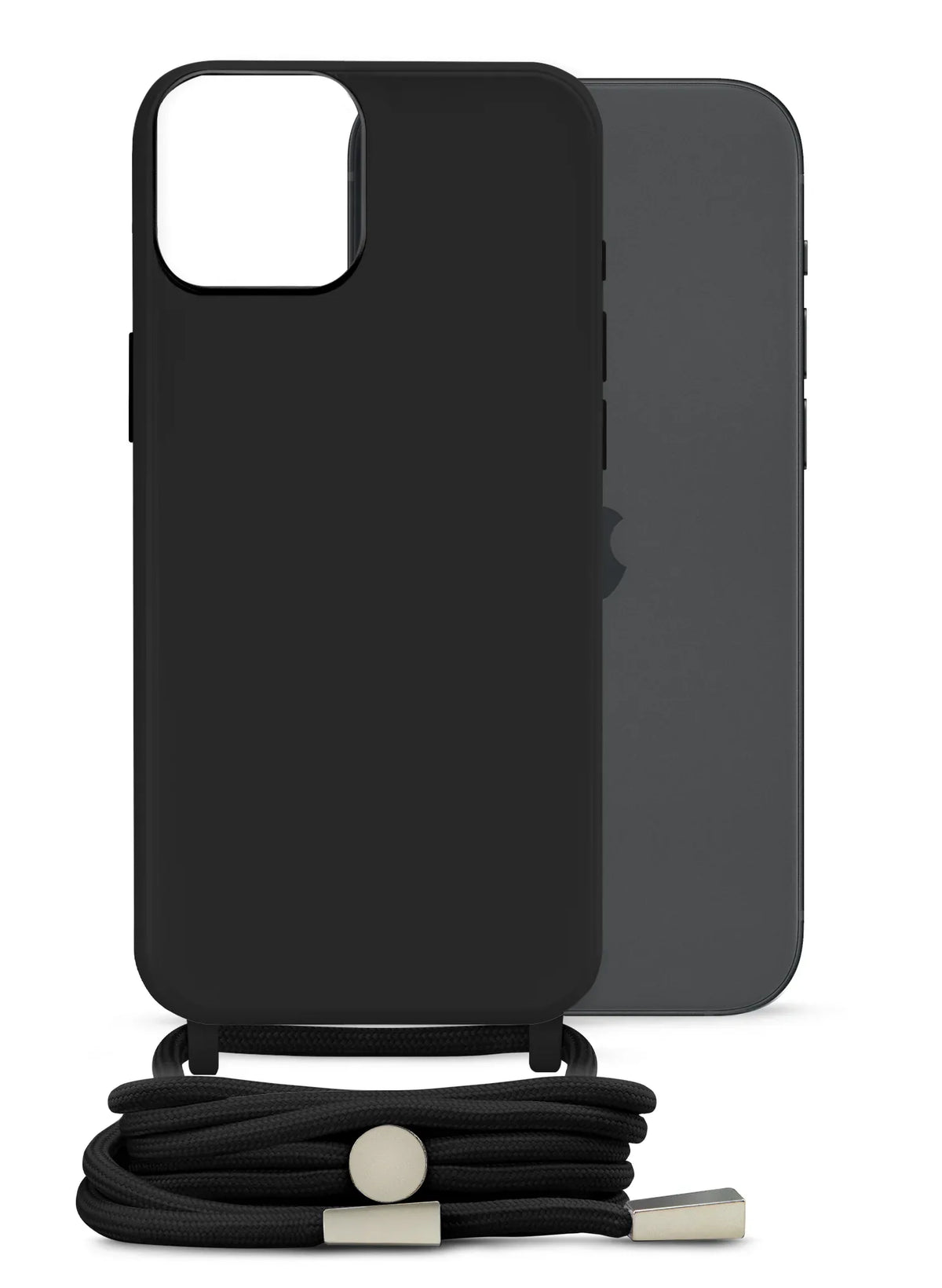 Mobilize Lanyard Gelly Case For Apple Iphone 15 Plus Black - Essentify
