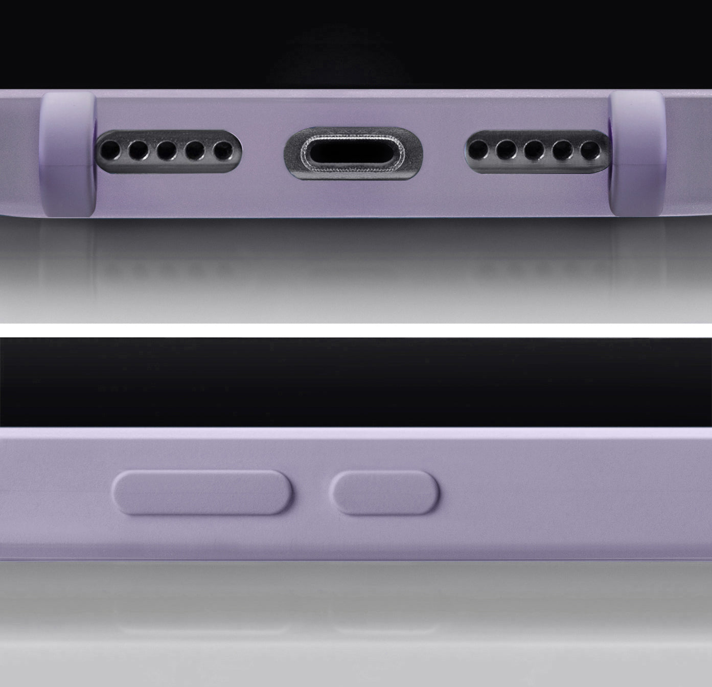 Mobilize Lanyard Gelly Case For Apple Iphone 15 Pro Max Pastel Purple