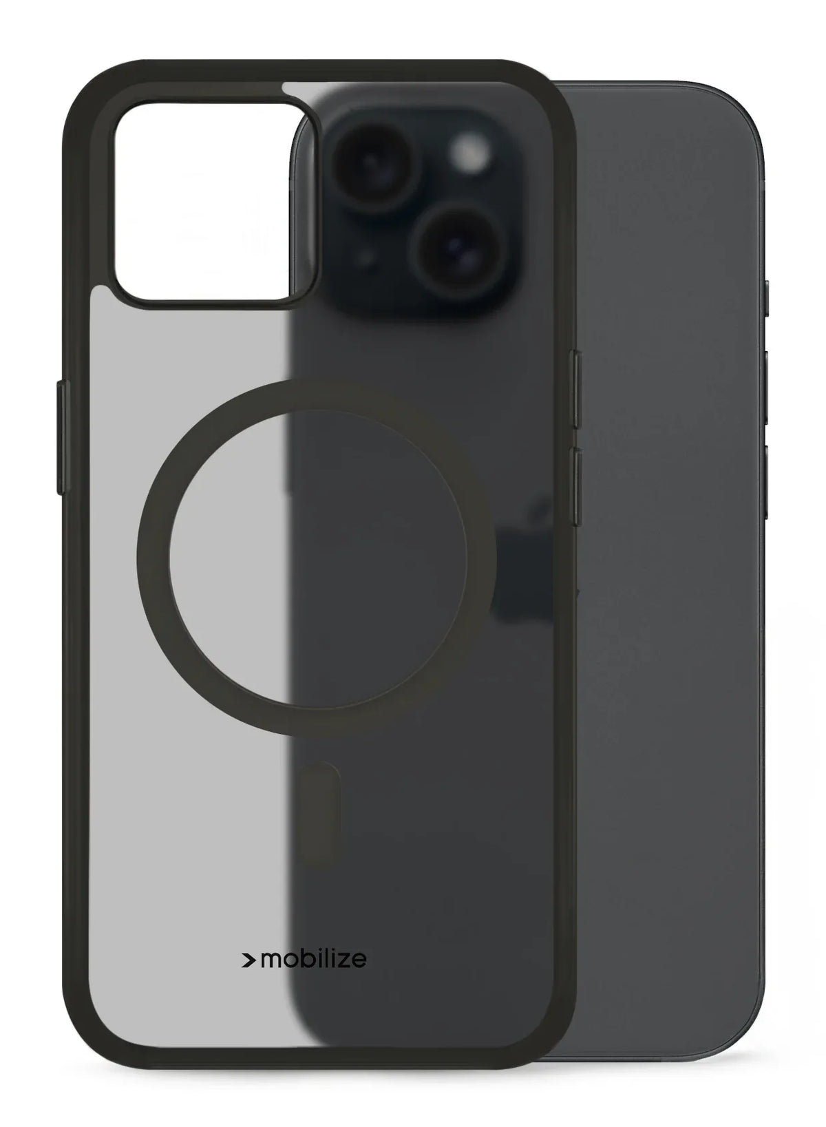 Mobilize Magsafe Compatible Hybrid Pro Case Apple Iphone 13/14/15 Black - Essentify