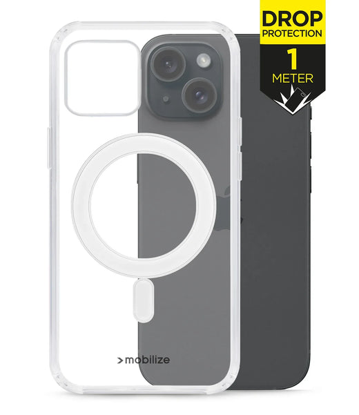 Mobilize Magsafe Compatible Naked Protection Case For Apple Iphone 15 Clear - Essentify