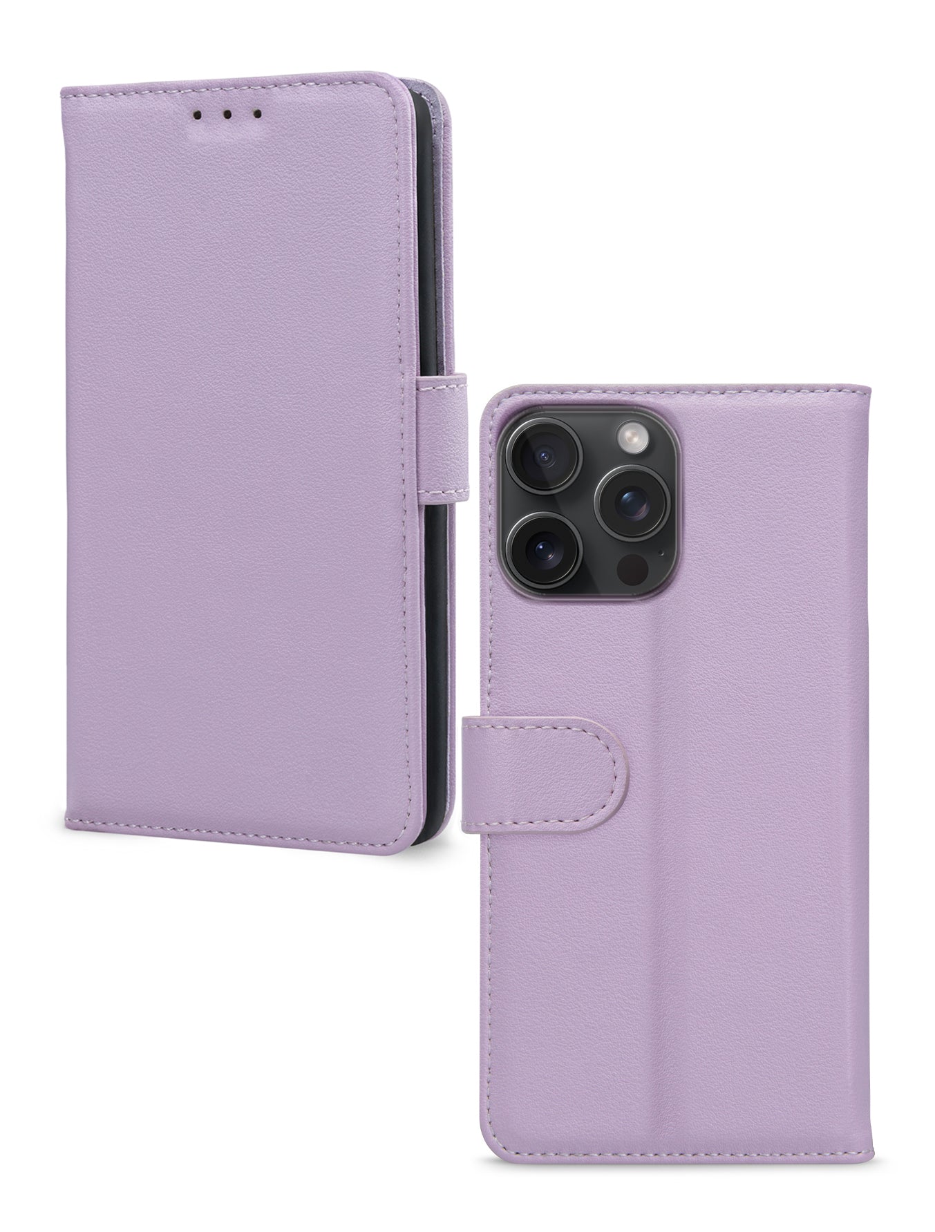 Mobilize Premium Gelly Wallet Book Case Apple Iphone 15 Pro Max Purple