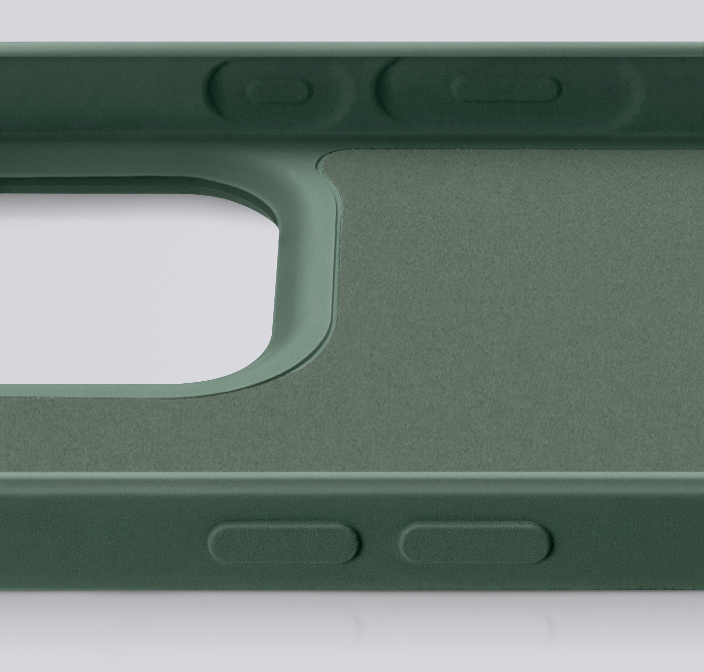 Mobilize Rubber Gelly Case Apple Iphone 15 Pro Max Matt Green