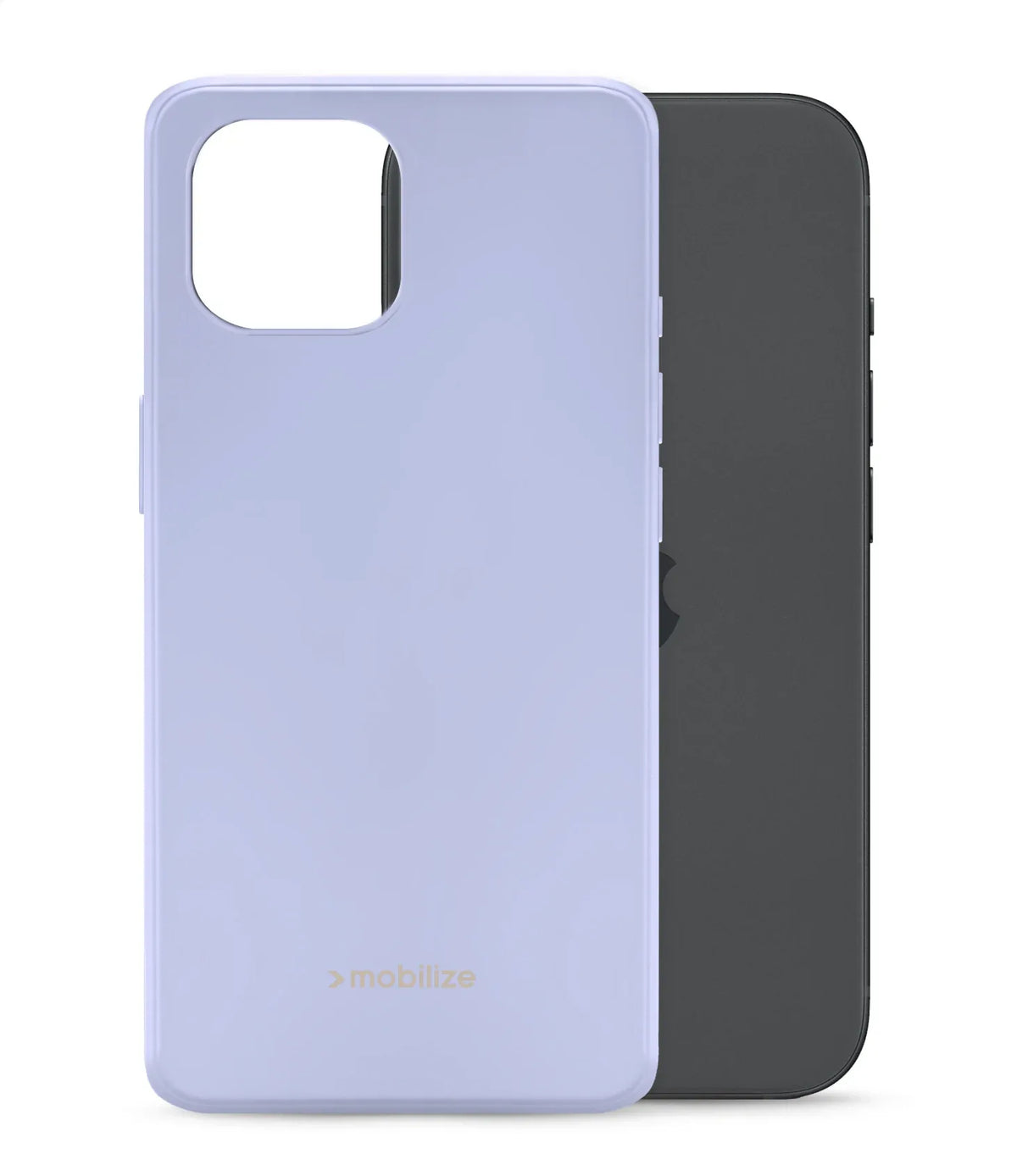 Mobilize Rubber Gelly Case Apple Iphone 15 Pastel Purple - Essentify