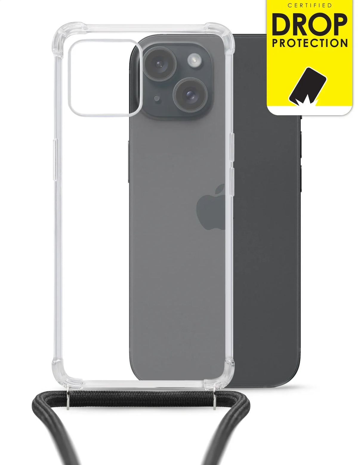 My Style Loop Case For Apple Iphone 15 Clear - Essentify