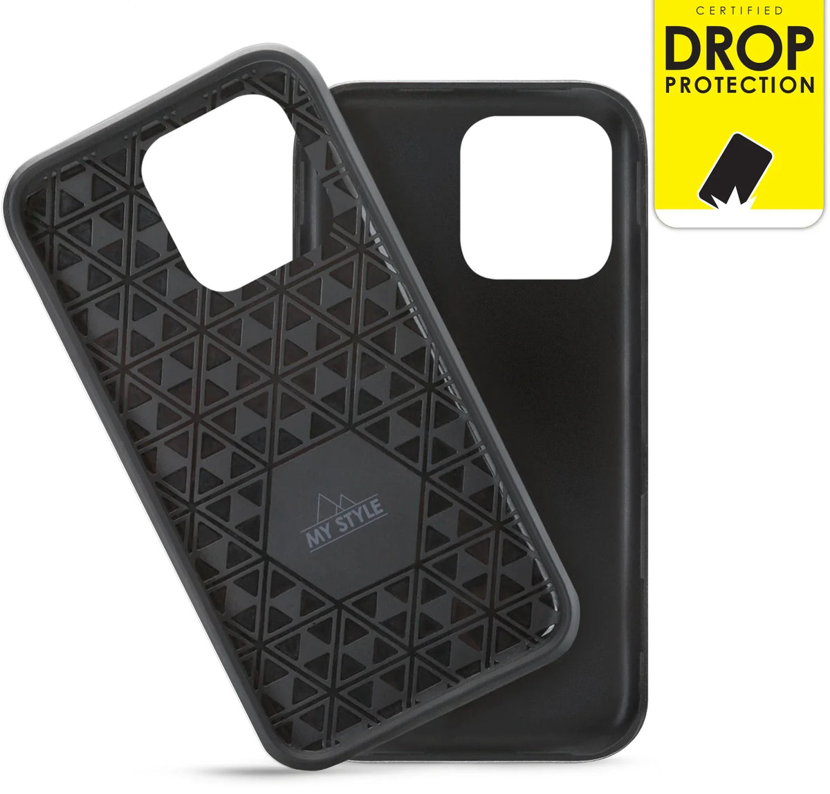 My Style Tough Case For Apple Iphone 15 Pro Black - Essentify