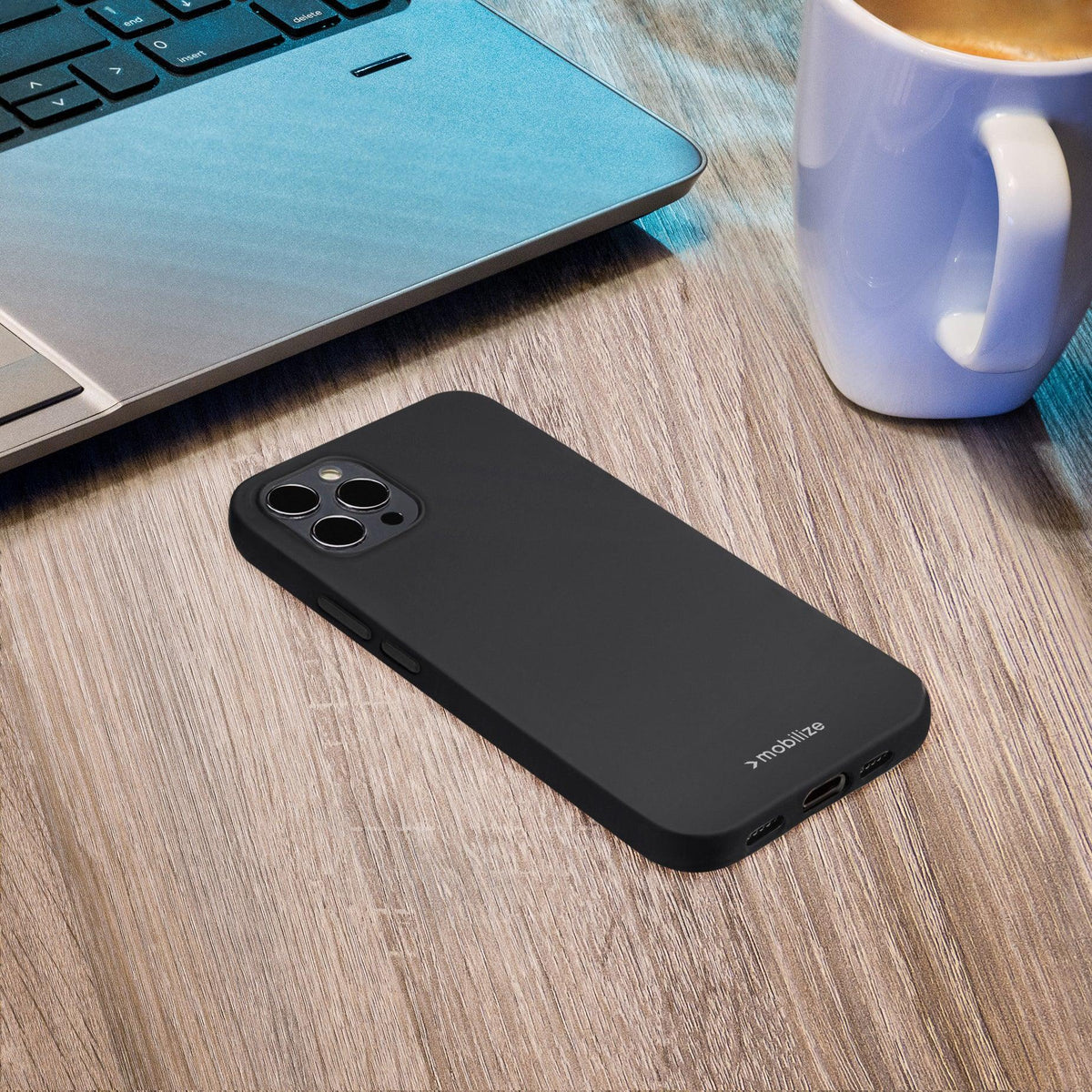Mobilize Rubber Gelly Case Sony Xperia 1 V Matt Black - Essentify