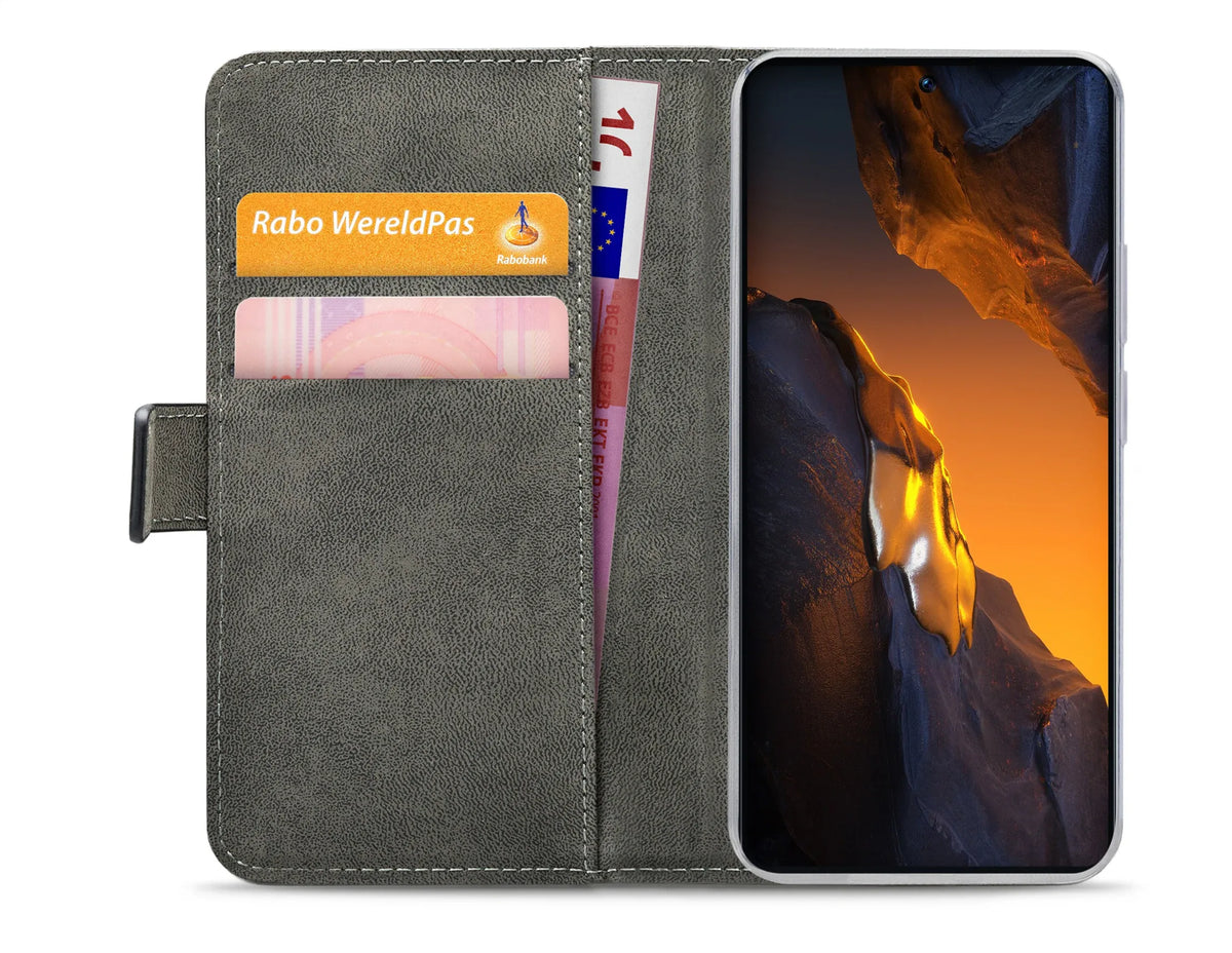 Mobilize Classic Gelly Wallet Book Case Xiaomi Poco F5 5G Black - Essentify