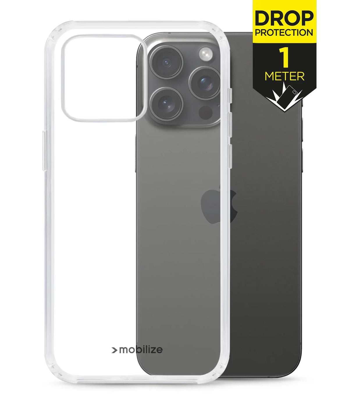 Mobilize Naked Protection Case Apple Iphone 15 Pro Max Clear - Essentify