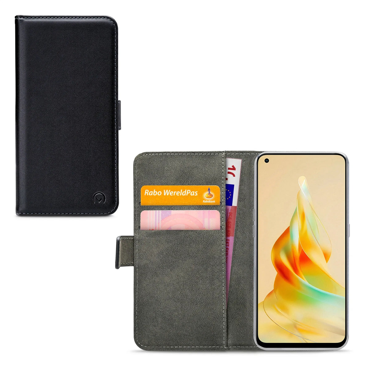 Mobilize Classic Gelly Wallet Book Case Oppo Reno8 T 4G Black - Essentify