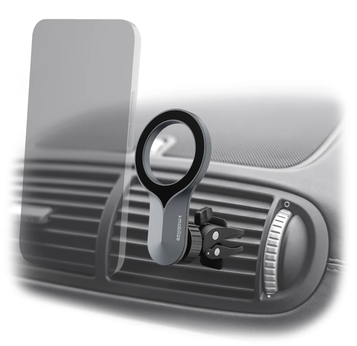 Mobilize Magsafe Airvent Holder Black - Essentify