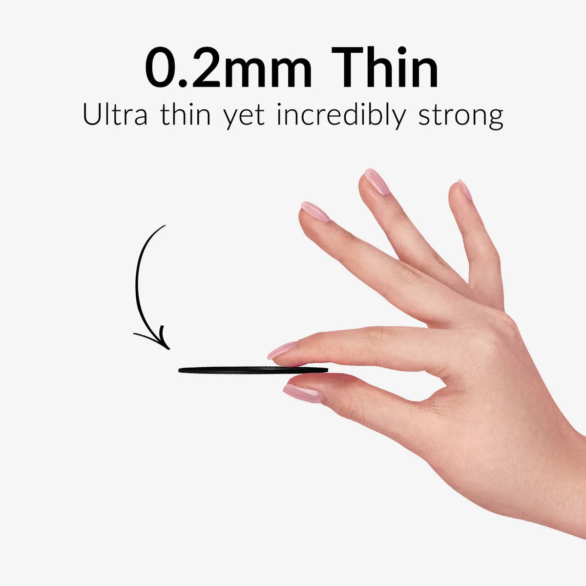 Mobilize Magsafe Compatible Metal Ring Black (2-Pack) - Essentify