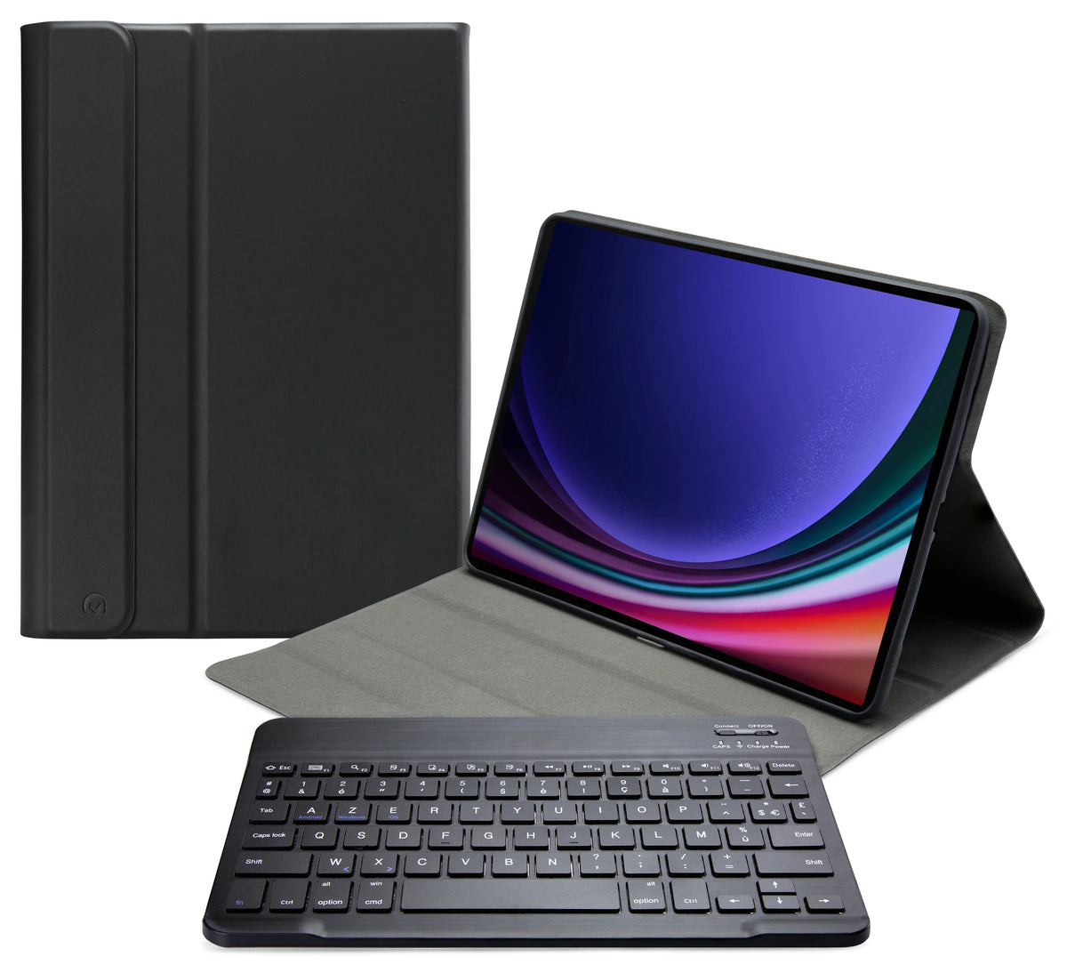 Mobilize Detachable Bluetooth Keyboard Case Samsung Galaxy Tab S9 11/S9 Fe 10.9 Black Azerty - Essentify