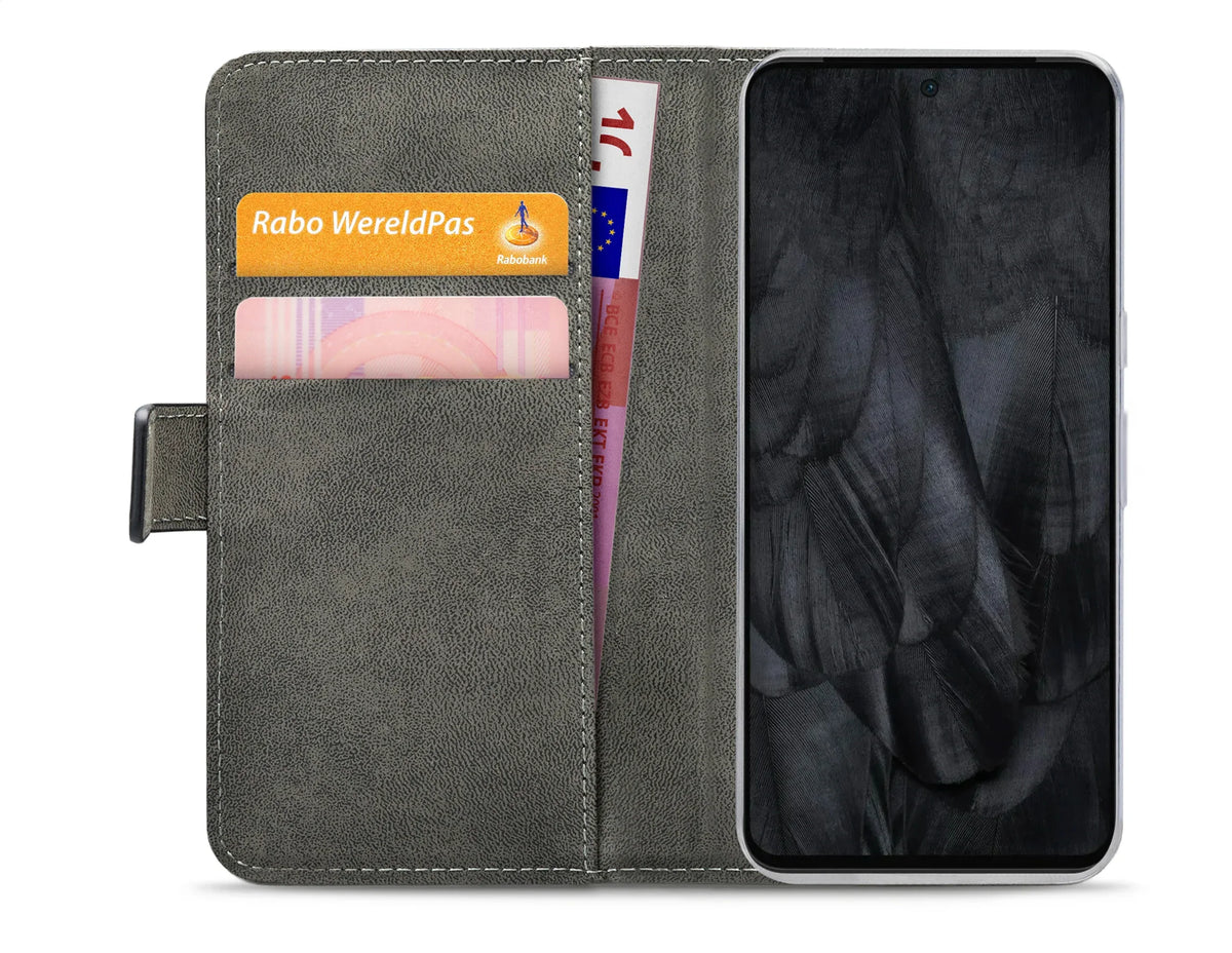Mobilize Classic Gelly Wallet Book Case Google Pixel 8 Pro Black - Essentify