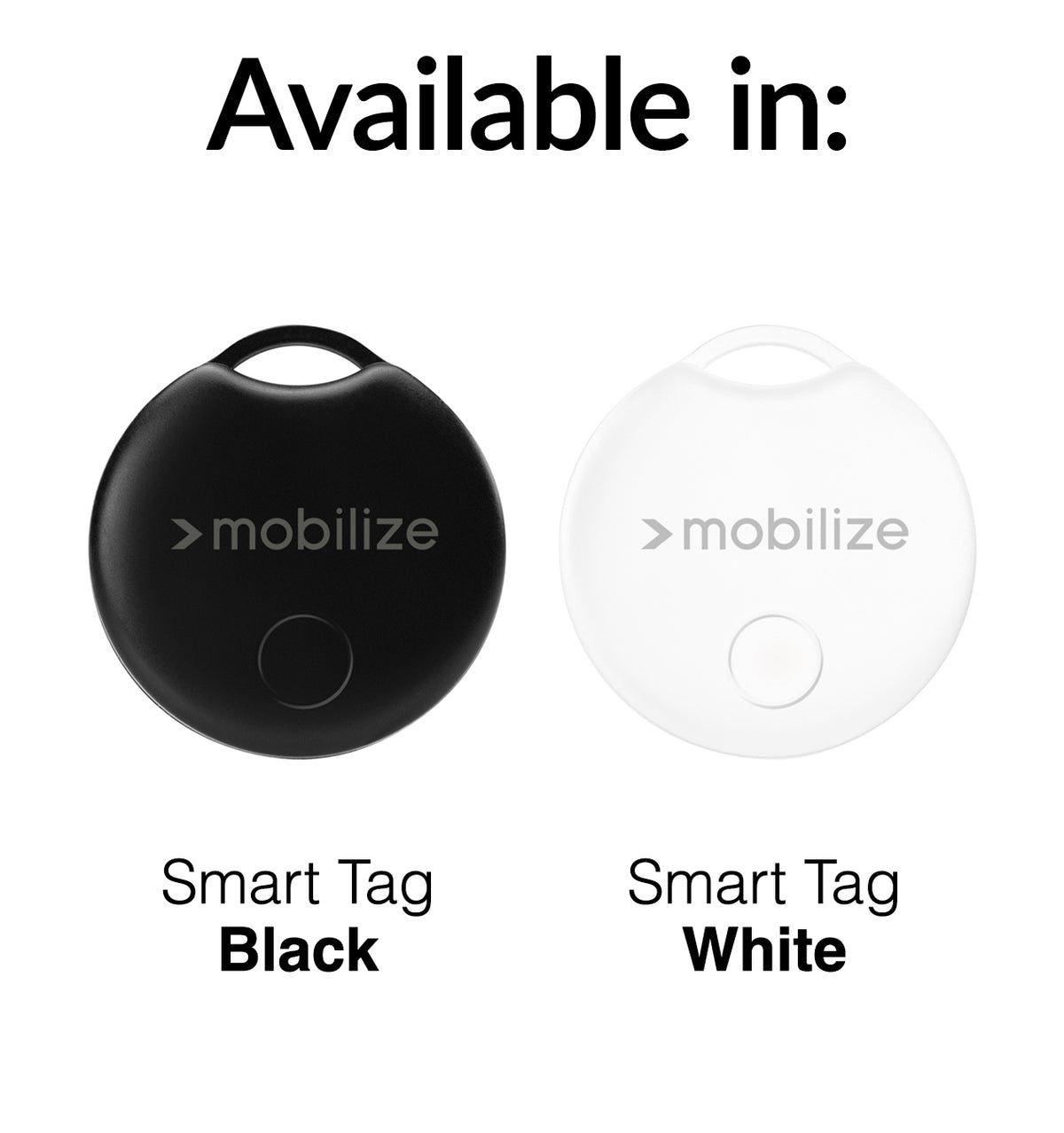 Mobilize Find My Smart Tag White