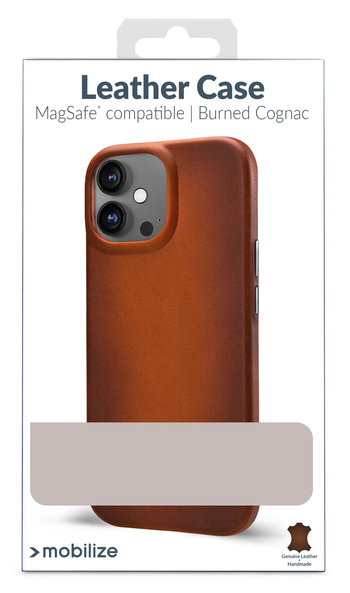 Mobilize Magsafe Compatible Premium Leather Case Apple Iphone 15 Pro Max Burned Cognac - Essentify