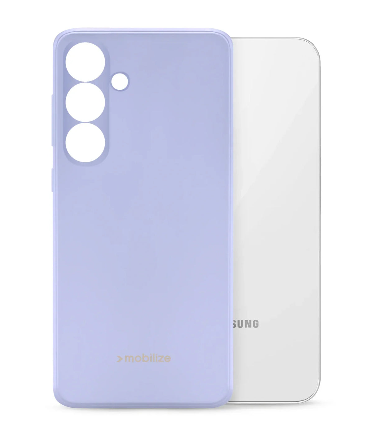 Mobilize Rubber Gelly Case Samsung Galaxy S24+ 5G Pastel Purple - Essentify