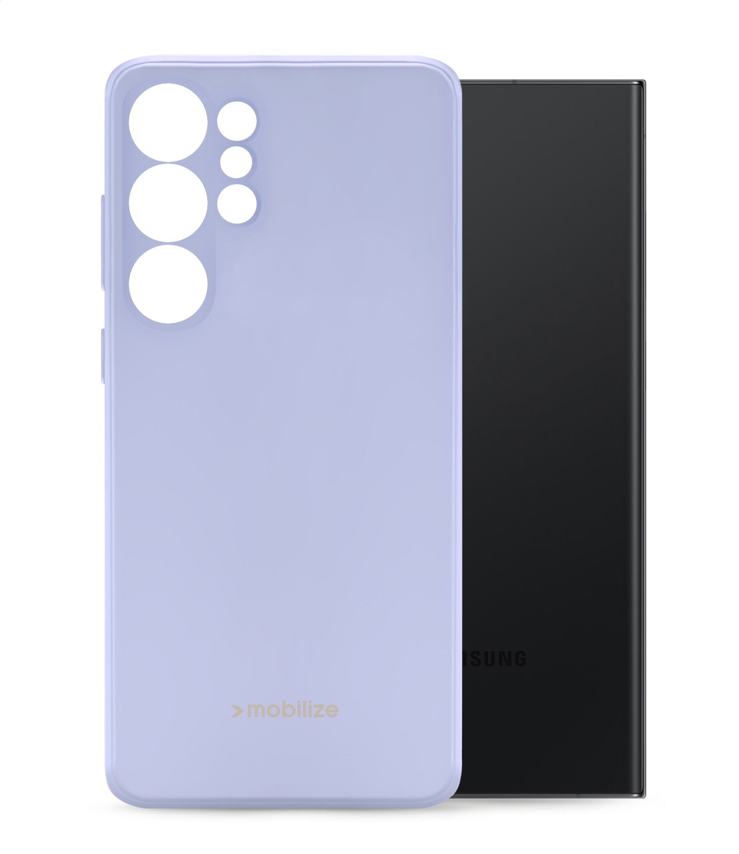 Mobilize Rubber Gelly Case Samsung Galaxy S24 Ultra 5G Pastel Purple