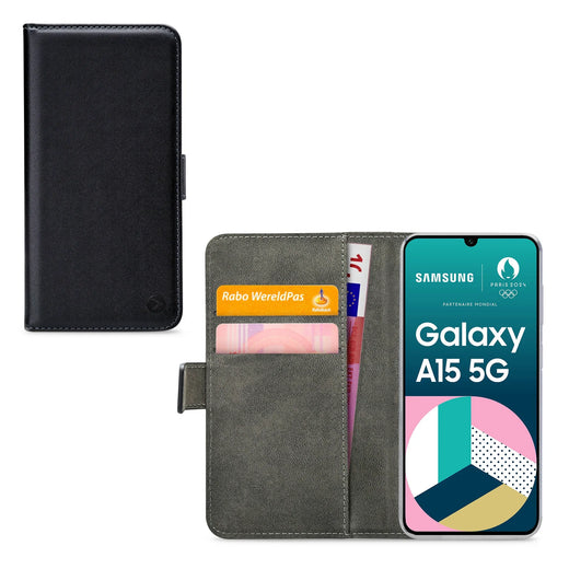 Mobilize Classic Gelly Wallet Book Case Samsung Galaxy A15 4G/5G Black - Essentify