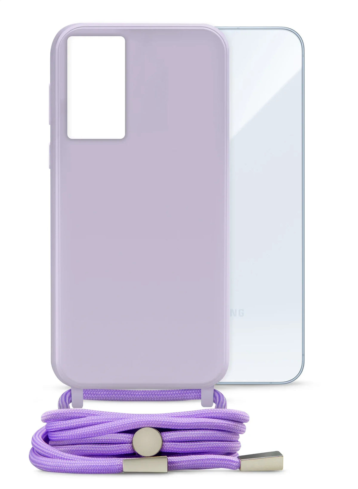 Mobilize Lanyard Gelly Case For Samsung Galaxy A55 5G Pastel Purple - Essentify