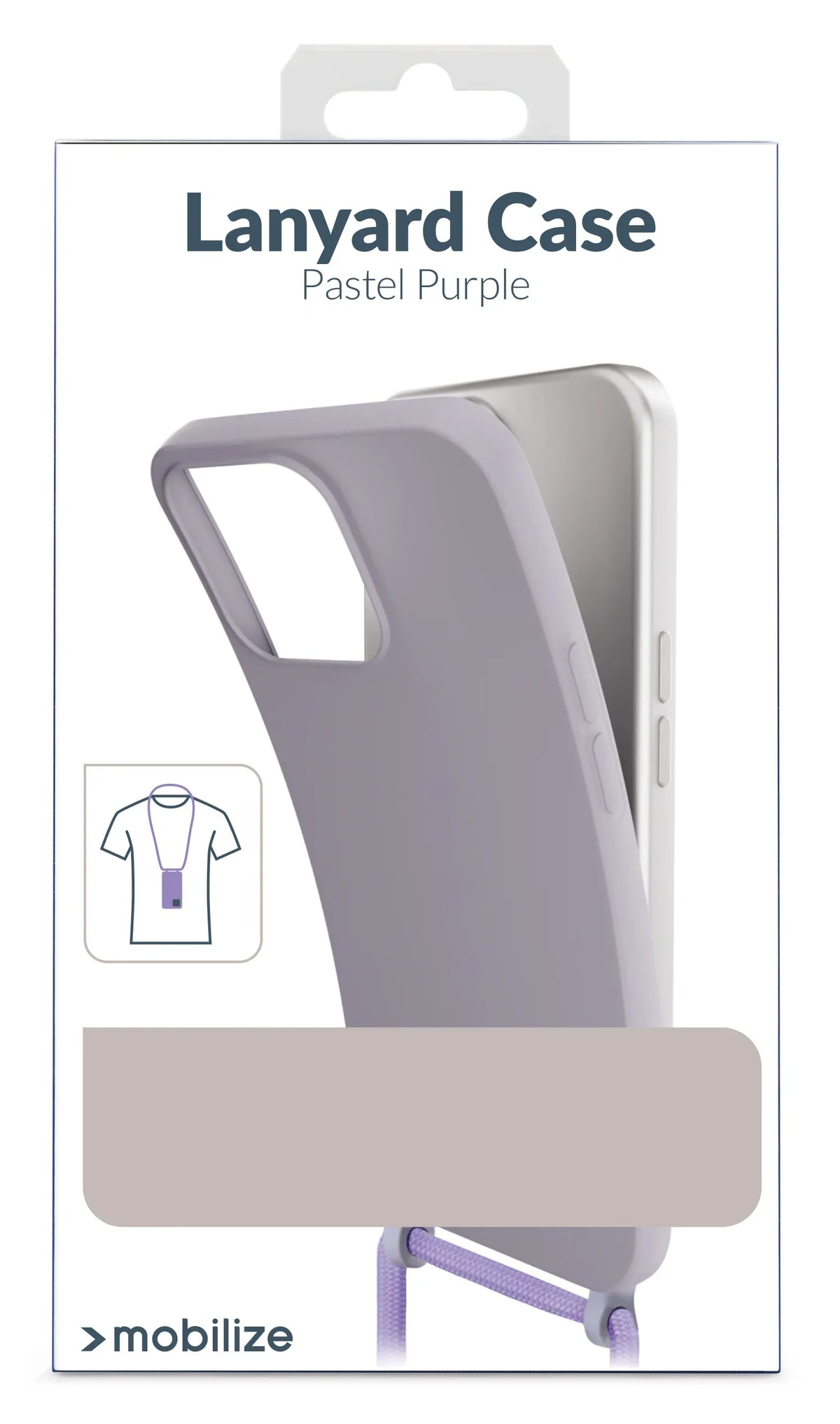 Mobilize Lanyard Gelly Case For Samsung Galaxy A55 5G Pastel Purple - Essentify