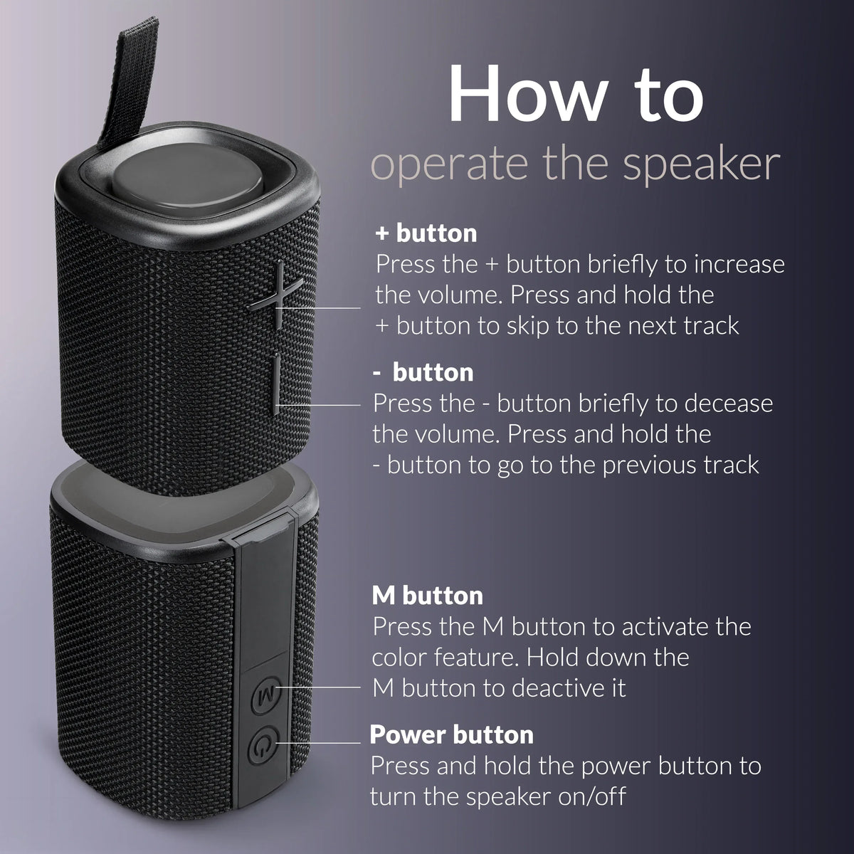 Mobilize 2In1 Bluetooth Speaker Tws Black - Essentify