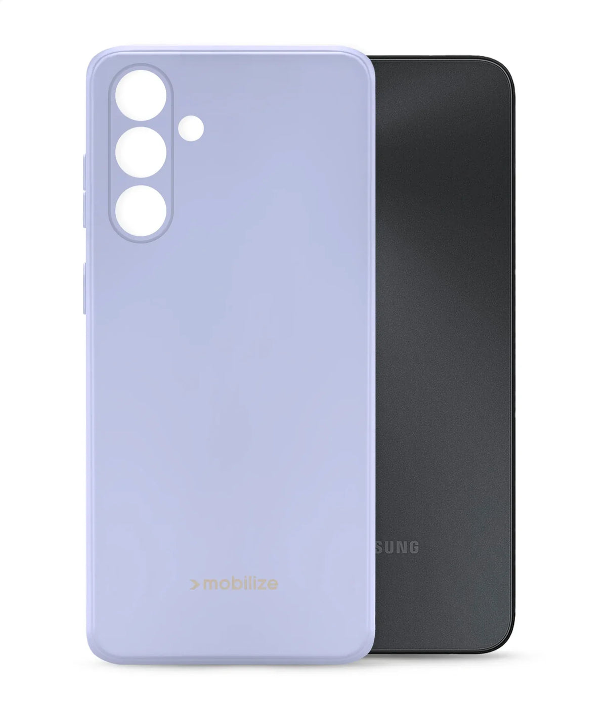 Mobilize Rubber Gelly Case Samsung Galaxy A05S Pastel Purple - Essentify