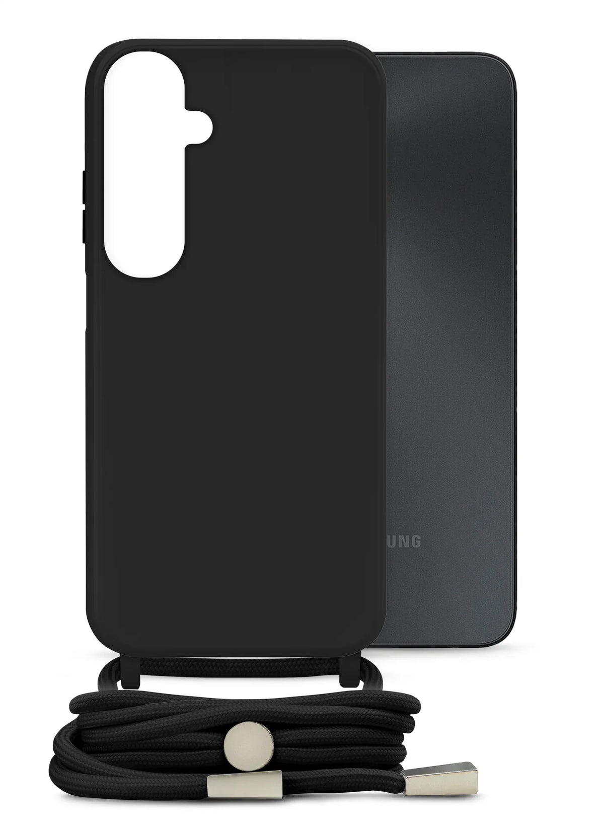 Mobilize Lanyard Gelly Case For Samsung Galaxy A05S Black - Essentify
