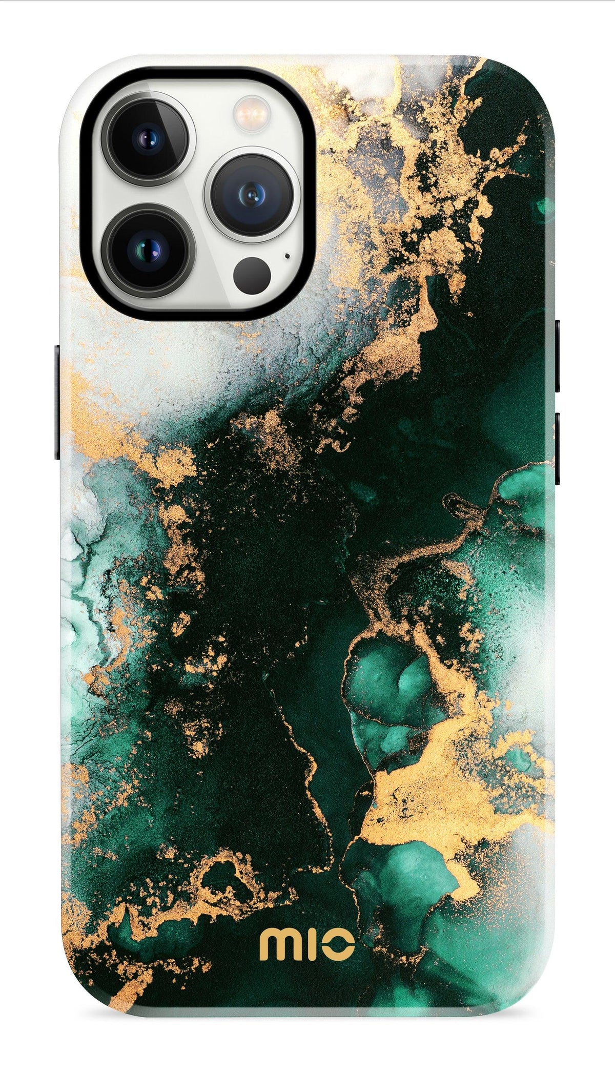 Mio By Mobilize Mio Green Marble Magsafe Compatible For Iphone 13 Pro - Essentify